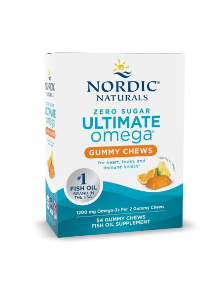 Nordic Naturals Ultimate Omega Bez Cukru (54 Żelki)