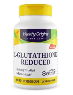 Healthy Origins L-Glutathione Reduced - L-Glutation Zredukowany (60 Kaps.)