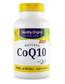Healthy Origins Natural Coq10 - Koenzym Q10 100 Mg (60 Kaps.)
