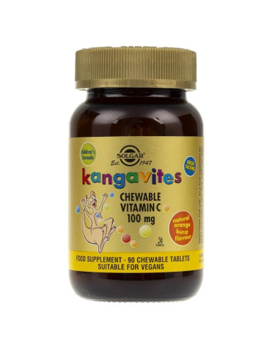 Solgar Kangavites Chewable Vitamin C (90 Tabl.)