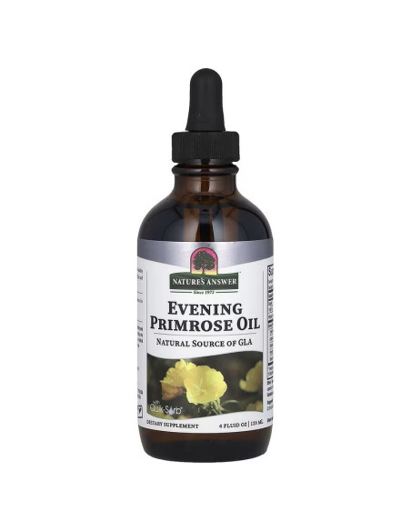 Nature's Answer Evening Primrose Oil - Olej Z Wiesiołka (120 Ml)