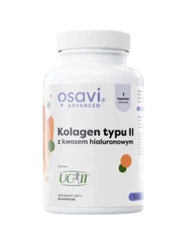 Osavi Kolagen Typu Ii Z Kwasem Hialuronowym (60 Kaps.)