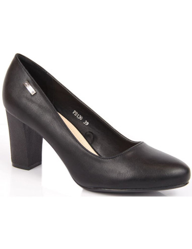 Czółenka na słupku sergio leone w sk193