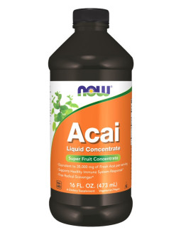 Now Foods Acai Liquid Concentrate - Acai Płynny Koncentrat (473 Ml)