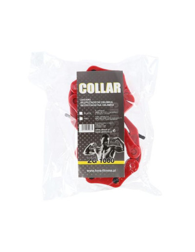 Zaciski lock jaw red hms (2 szt) zg1000r