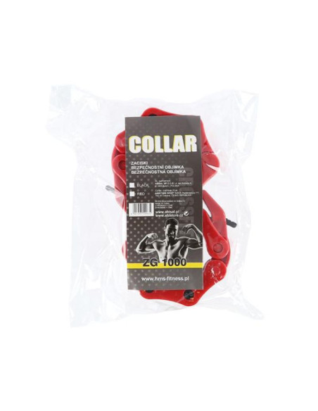 Zaciski lock jaw red hms (2 szt) zg1000r