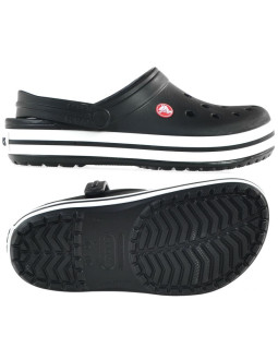 Sandały, klapki crocs crocband czarne 11016 2