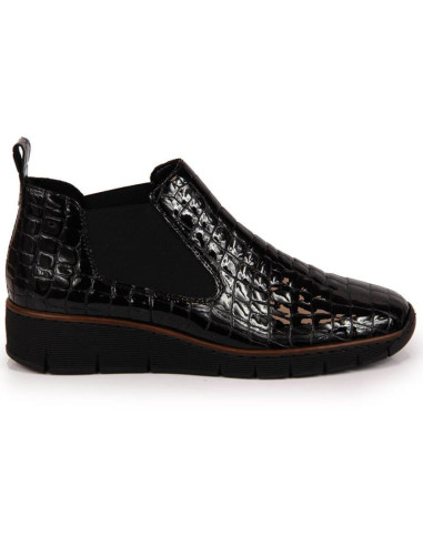 Botki skórzane skóra węża rieker w