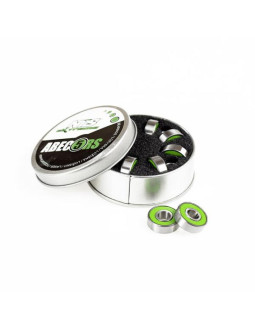 Łożyska nils extreme zielony carbon 8 szt. 2