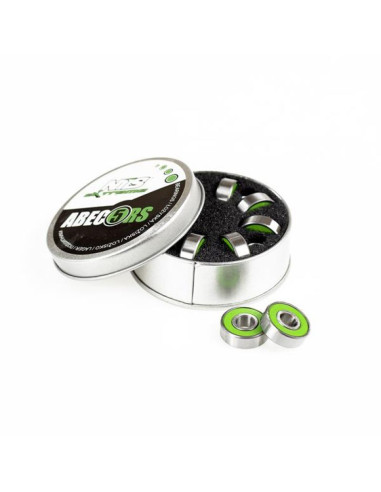 Łożyska nils extreme zielony carbon 8 szt.