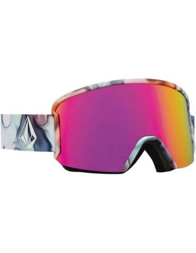 Gogle snowboardowe volcom garden nebula/pink chrome (vg0122112)