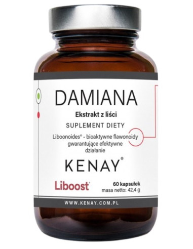 Damiana Ekstrakt Z Liści (60 Kaps.)