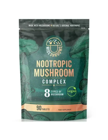 Wiseshrooms Nootropic Mushroom Complex (90 Tabl.)