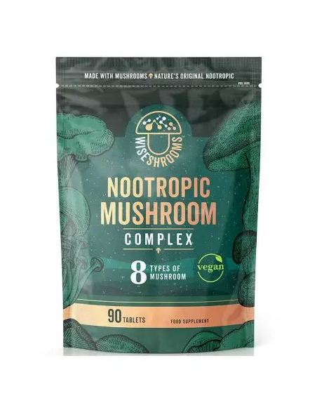 Wiseshrooms Nootropic Mushroom Complex (90 Tabl.)