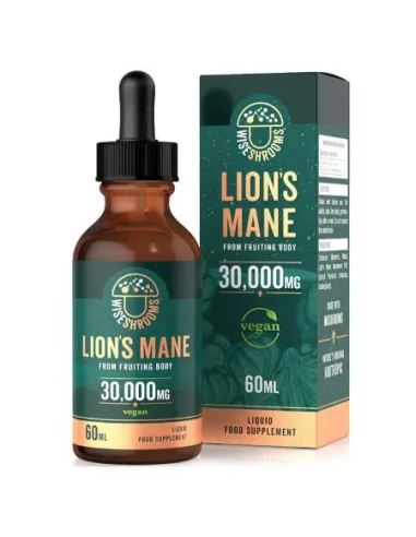 Wiseshrooms Lion's Mane Drops 60 Ml