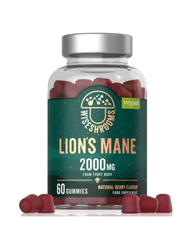 Wiseshrooms Lion's Mane Gummies - Hericum...