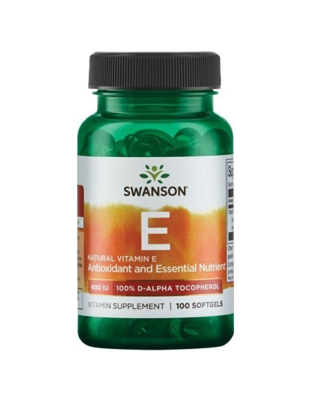 Swanson Vitamin E 400 Iu (100 Kaps.)
