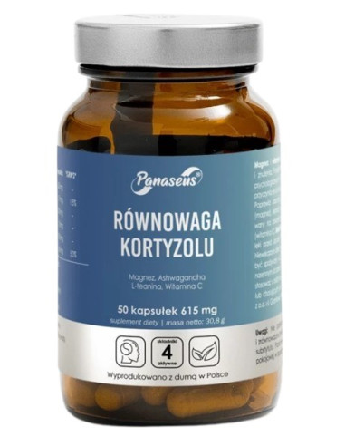 Panaseus Równowaga Kortyzolu (50 Kaps.)