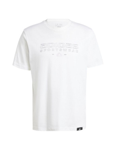 Koszulka adidas tech linear graphic m