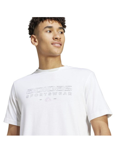 Koszulka adidas tech linear graphic m