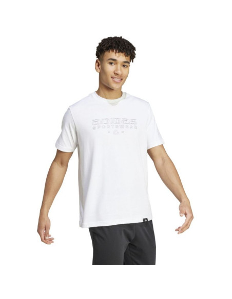 Koszulka adidas tech linear graphic m