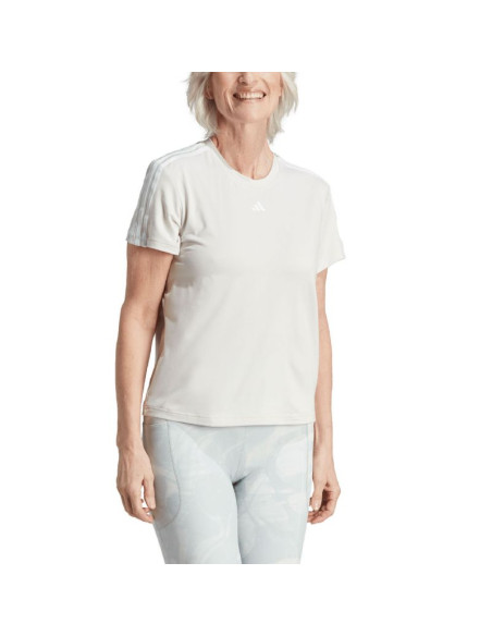 Koszulka adidas aeroready train essentials 3-stripes tee w