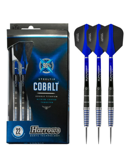 Rzutki harrows cobalt 90% steeltip