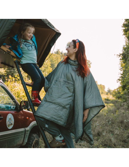 Ponczo kempingowe offlander wodoodporne