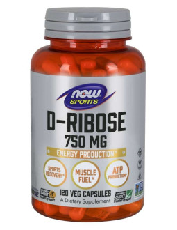D-Ribose - D-Ryboza 750 Mg (120 Kaps.)