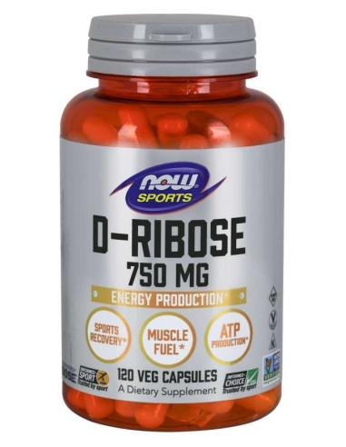 D-Ribose - D-Ryboza 750 Mg (120 Kaps.)