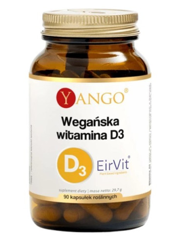 Wegańska Witamina D3 (90 Kaps.)