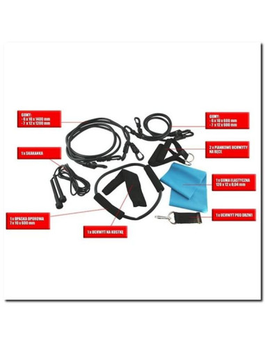Zestaw do ćwiczeń siłowych tx02