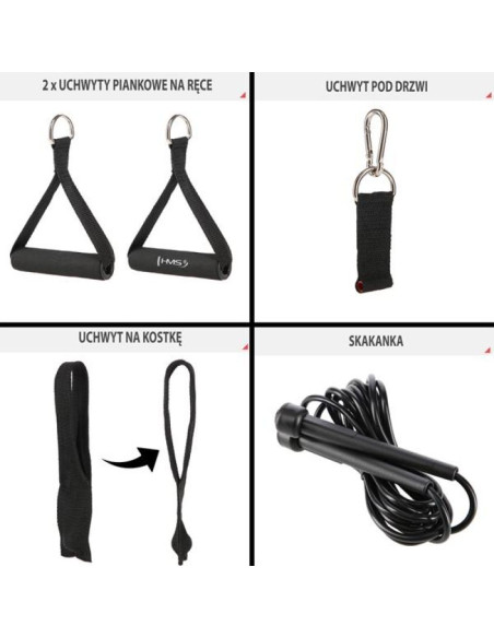 Zestaw do ćwiczeń siłowych tx02