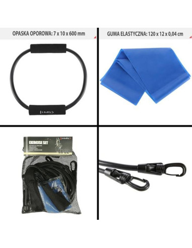 Zestaw do ćwiczeń siłowych tx02