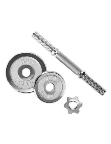 Sztangielki w walizce chrome hms