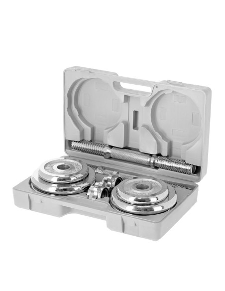 Sztangielki w walizce chrome hms