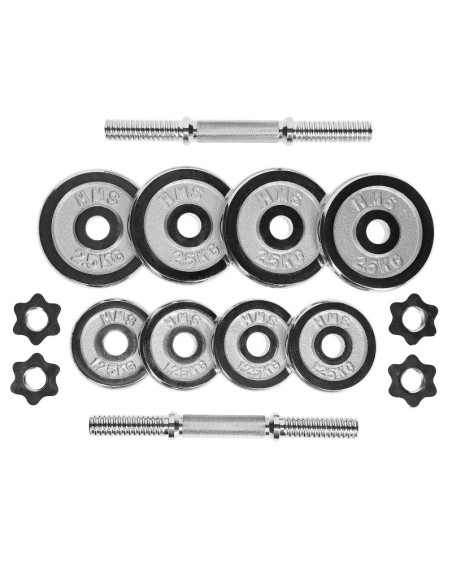 Sztangielki w walizce chrome hms