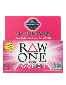 Vitamin Code Raw One For Women - Dla Kobiet (75 Kaps.)