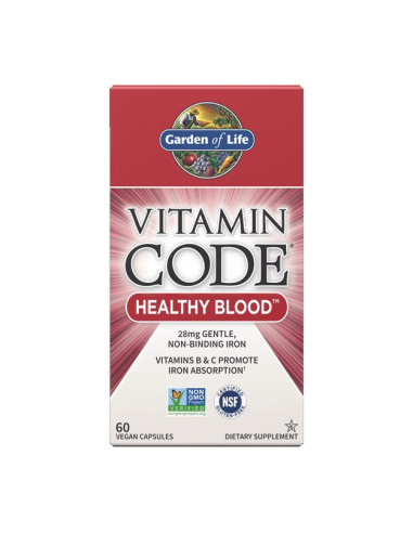 Vitamin Code Raw Healthy Blood - Zdrowa Krew (60 Kaps.)