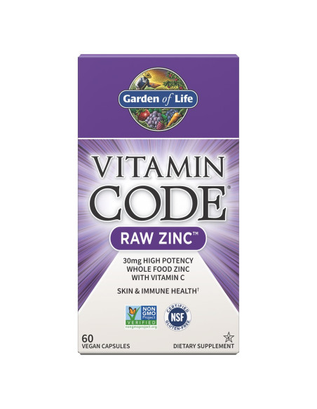 Vitamin Code Raw Zinc - Cynk (60 Kaps.)