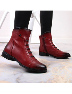 Botki z ozdobami ocieplane jezzi w jez52