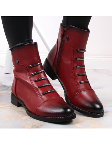 Botki z ozdobami ocieplane jezzi w jez52