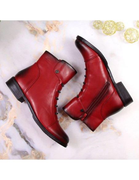 Botki z ozdobami ocieplane jezzi w jez52