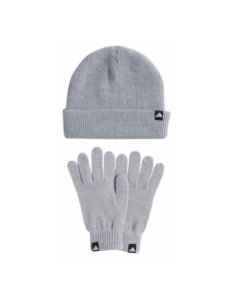 Czapka adidas beanie + rękawiczki glove