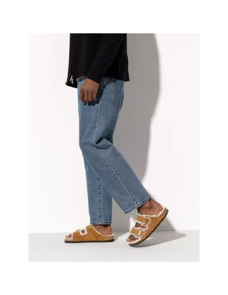 Klapki birkenstock arizona shearling mink w