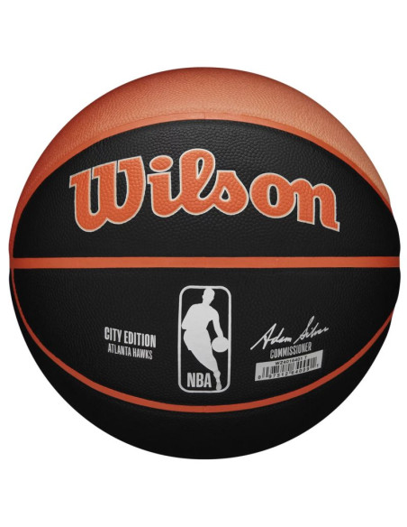 Piłka do koszykówki wilson nba team city collector atlanta hawks ball