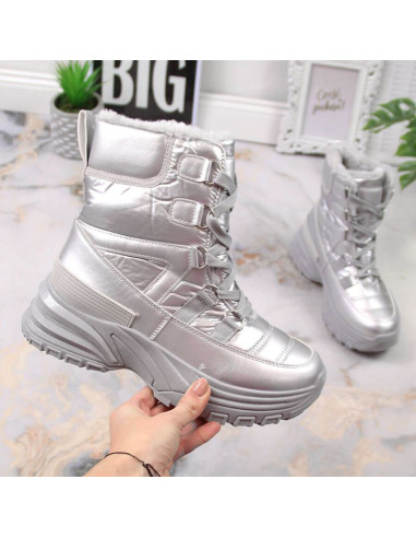 Śniegowce sznurowane metaliczne potocki w wol117