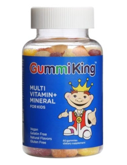 Multi Vitamin + Mineral - Multiwitamina + Minerały Dla Dzieci (60 Żelek)