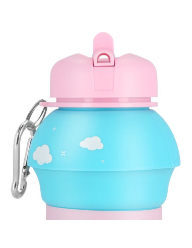 Butelka spokey cort silikonowa składana