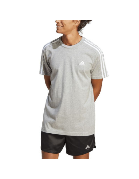 Koszulka adidas essentials single jersey 3-stripes m